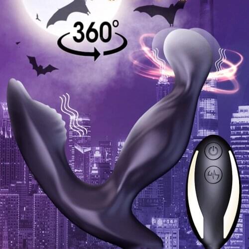 3 motors with 9 vibrations Male Prostate Massage Radio-controlled Anal Plug Butt Plug G-Spot Stimulate SM Gay Anal Toys