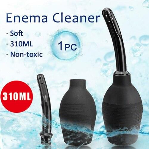 Anal/Vaginal Handhold Shower Bulb Douche Colonic Irrigation Enema Rectal Syringe Anal Cleaner Personal Washing Cleaning Care