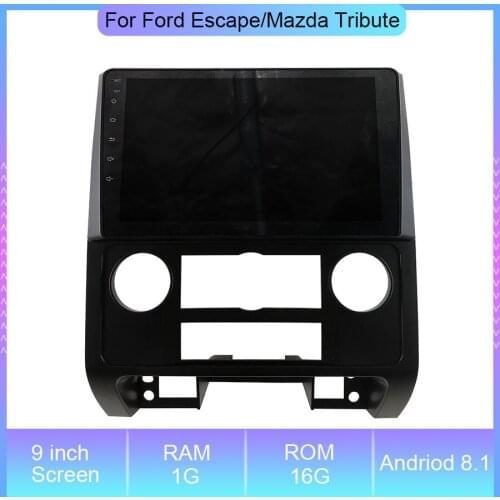 9'' Android Car Radio GPS Navigation Radio Receiver Video Player For Ford Escape/Mazda Tribute DVD Stereo Multimedia