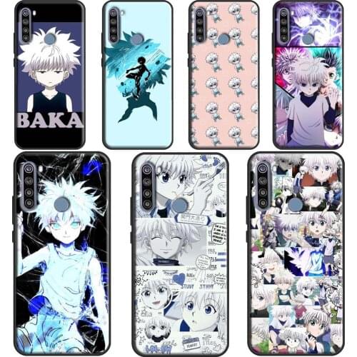 Killua Zoldyck Hunter x Hunter Case For Xiaomi Redmi 9 9C 7A 8A 9A Cover For Redmi Note 8 9 Pro Note 9S 8T Note7 Shell