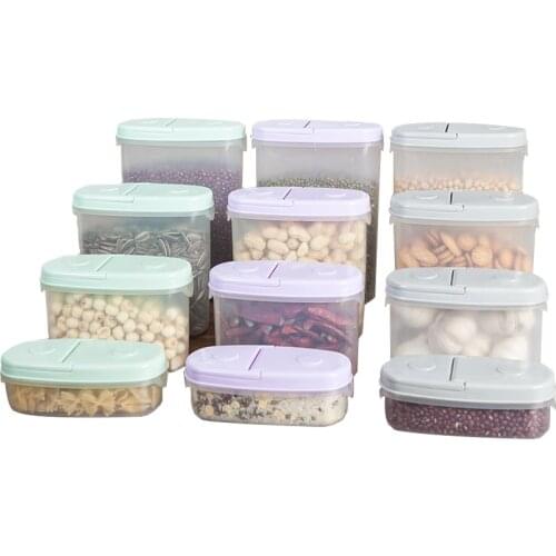 Seal Insurance Tank Storage Plastic Crisper Grains Food Storage Box Kitchen Sorting Food Storage Box Container