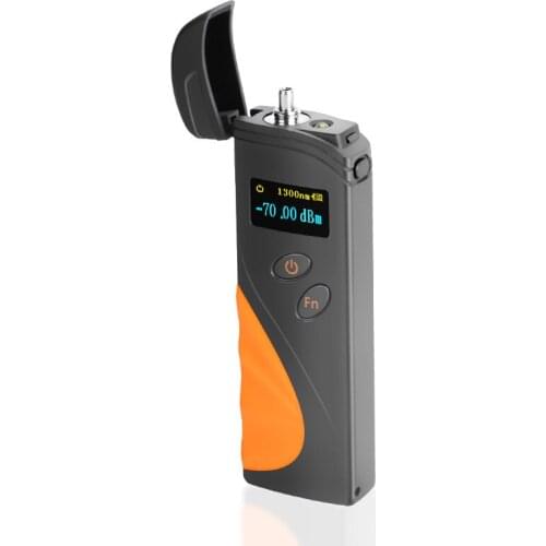 Himing Mini Clamshell Optical Power Meter High-precision Rechargeable Optical Power Device Fiber Optic Attenuation Tester