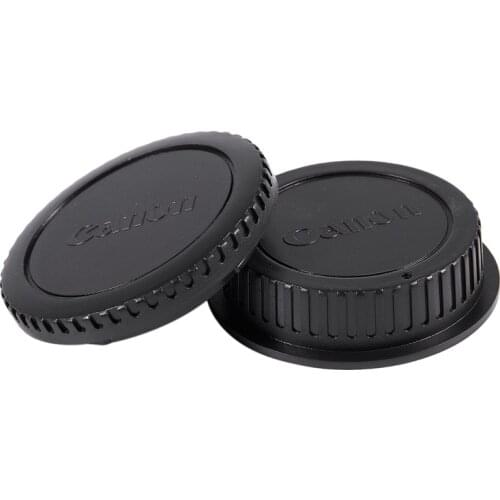 Camera Body Cap and Rear Lens Cover Cap for Canon EOS