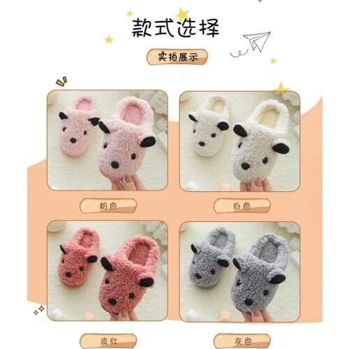 Shoes,baby shoes.Cartoon home indoor and outdoor cotton slippers boys and girls slippers winter wholesale