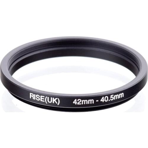 RISE(UK) 42mm-40.5mm 42-40.5 mm 42 to 40.5 Step down Ring Filter Adapter black