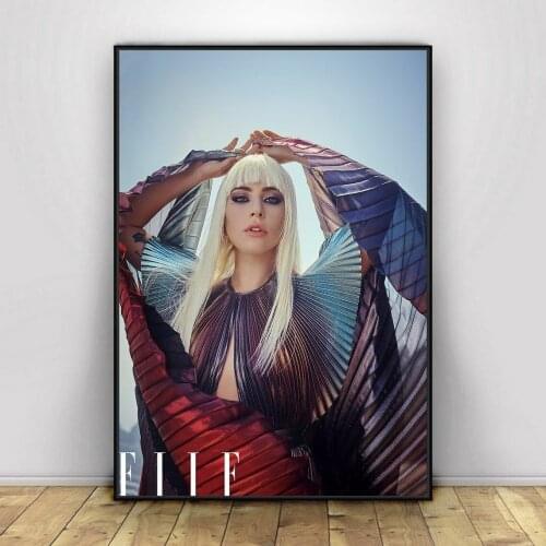 Lady Gaga Poster Music Singer Star Canvas Poster Wall Painting Home Decoration ( No Frame )