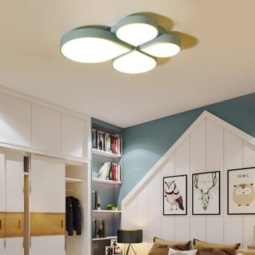 Leaf surface mounted led ceiling light chandeliers ceiling decorations light iluminacion led techo luminarias para teto