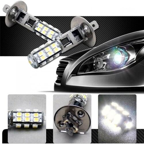 Bright White H1 HID 25 SMD 3528 LED Car Vehicle Fog Head Light Lamps Bulb DC 12V