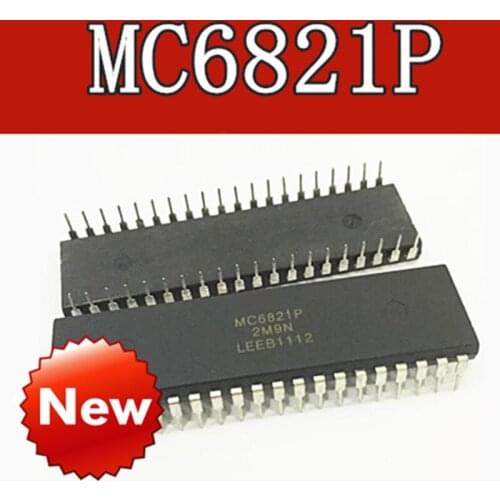 10PCS MC6821P MC6821 peripheral interface adapter DIP-40