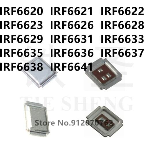 10PCS/LOT IRF6620 IRF6621 IRF6622 IRF6623 IRF6626 IRF6628 IRF6629 IRF6631 IRF6633 IRF6635 IRF6636 IRF6637 IRF6638 IRF6641 MOSFET