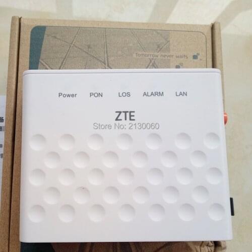 10PCS/lot ZTEZXA10 F643 GPON ONU ONT FTTH SFU Router Mode FTTH FTTO with 1GE Port