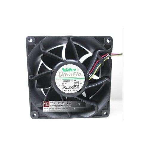 12V 3.24A NIDEC original 9038/9238 V92E12BUA7-07 ultra large air cooling fan