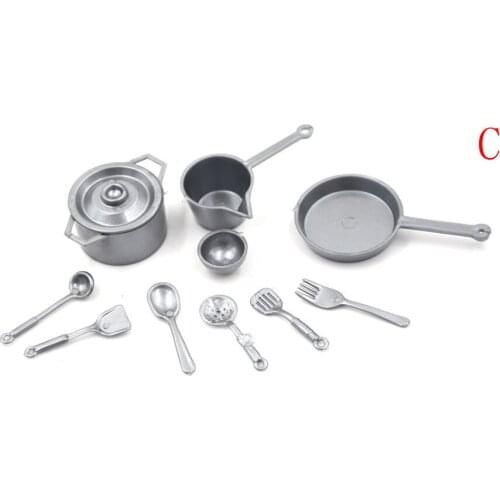 15Pcs/Set Miniature Transparent Plastic Plate Cup Dishes Bowl Tableware Set 1:12 Scale Doll Food Kitchen Cooking Accessories