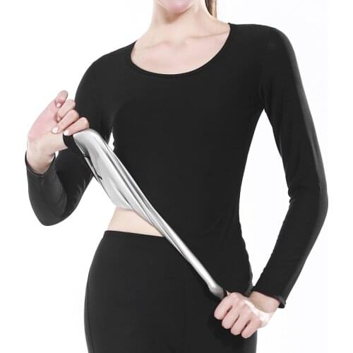 2021 Body Shaper Women Waist Trainer Tops Silver Coating Sweat Slimming Tshirt Warming Shirt Long Sleeve Sauna Suit Shapewear
