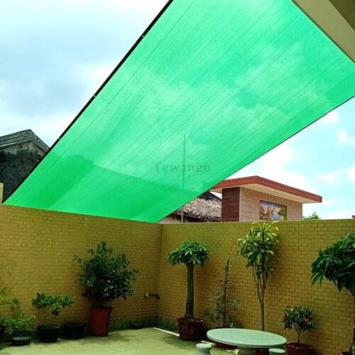12Pin 80% Shading Green Anti-UV HDPE Sun Shade Net Garden Courtyard Shade Net Sun Shade Sail Greenhouse Protection Sunshade Net