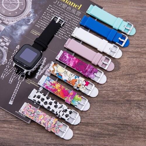 50pc children 20mm silicone band Strap For Samsung Galaxy Watch Active2 40/44mm/ 3 41mm smartwatch wristband For Huawei GT2 42mm