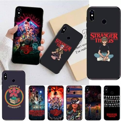 American TV series Stranger Things Phone Case For Xiaomi Redmi note 7 8 9 t k30 max3 9 s 10 pro lite Luxury brand shell coque