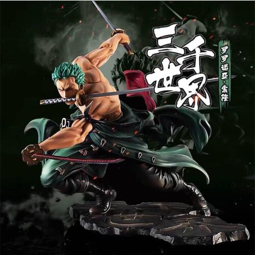 Big Anime 18cm Roronoa Zoro SA-MAXIMUM Ver. PVC Action Figure Collection Model Toys