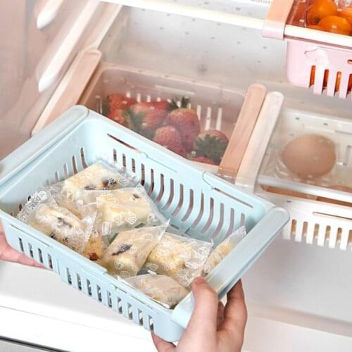 Storage Holders Kitchen Article Storage Shelf Refrigerator Drawer Shelves Plate Layer Storage Rack Kitchen Organizer Product
