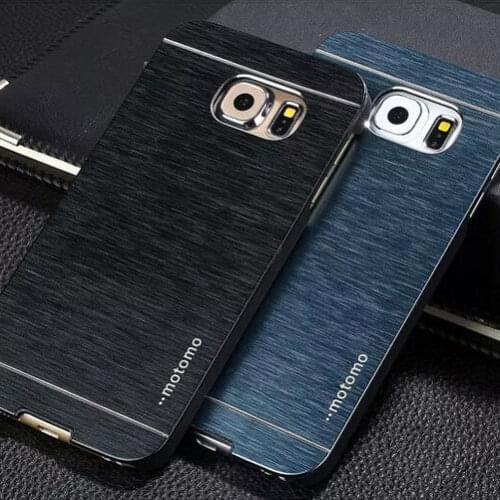 For Samsung Galaxy S6 case cover S6 edge also available Luxury brushed metal aluminium material, 1pc retail selling