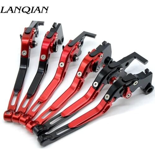 For SUZUKI GSXR lever 600 1997-2013 GSX-R 750 1996-2003 1000 Motorcycle Accessories CNC Adjustable Folding Brake Clutch Levers