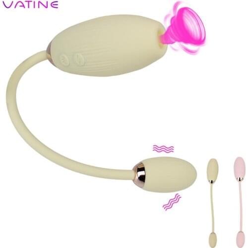 Double Head Nipple Massage Adult Products Vaginal Sucking Vibrator 7 Frequency Clitoral Stimulate Sex Toys For Women G Spot