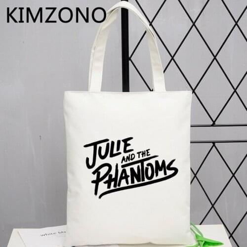 Julie And the Phantoms shopping bag bolso grocery handbag shopper canvas bag cloth ecobag reciclaje shoping custom