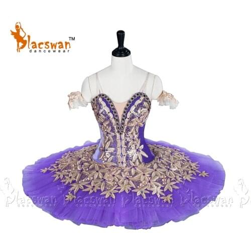 Adult Professional Tutus Purple Classical ballet tutu BT683 Girls Pancake Platter Performance Concert Women Tutu costumes purple