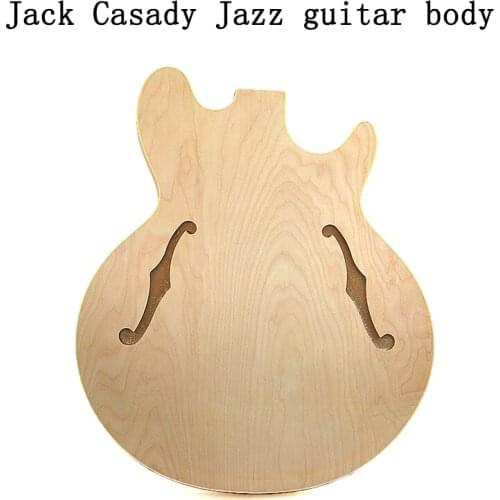 Jack Casady jazz guitar back board with maple plywood body