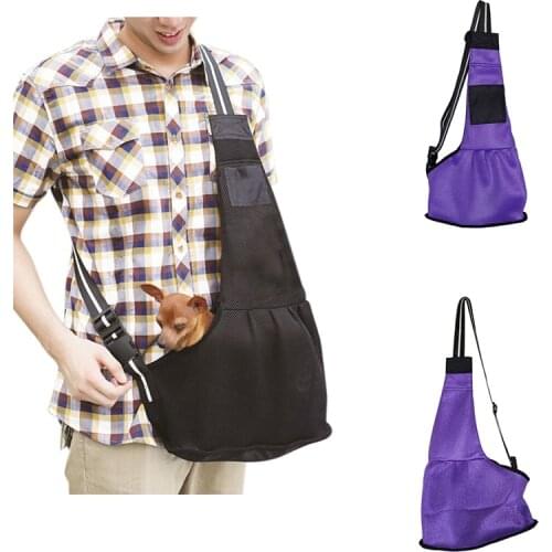 Summer Mesh Pet Carrier Bag Slings Breathable Dog Carrier Backpack Shoulder Bag For Small Dog Puppy Cat Travel Bag Tote
