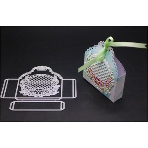 YINISE Metal Cutting Dies For Scrapbooking Stencils BAG PACKAGE DIY Paper Album Cards Making Craft Embossing Die Cuts Cutter