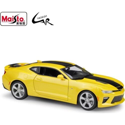 Maisto 1:18 2016 2017 1971 2020 1965 CHEVROLET CAMARO Alloy Metal Car Model Collection Diecast Cars Decoration Toy Gifts