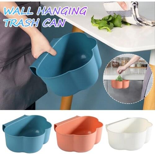 Garbage Can Kitchen Cabinet Door Trash Can Plastic Cabinet Door Hanging Recycle Bin Waste Bin Garbage Basket Kitchen Tool