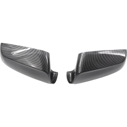 Carbon Fiber Side Mirror Covers Set For Bmw E60 E63 F06 F07 F12 F13 5 6 7 Series 51167187432 51167187431
