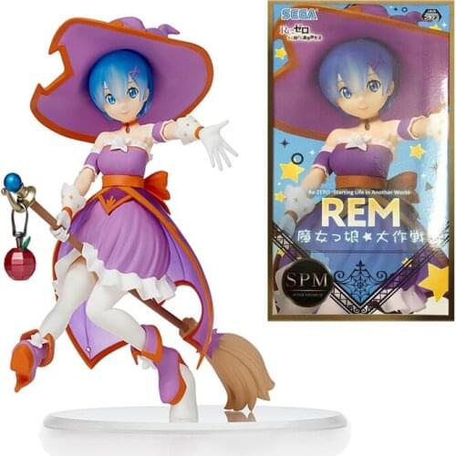 Sega Re:life In A Different World From Zero Rem Garage Kit Pvc Assembly Model Western Animiation Action Figure Kids Toys