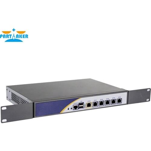 Partaker R3 D525 6 LAN Firewall Hardware Network Router