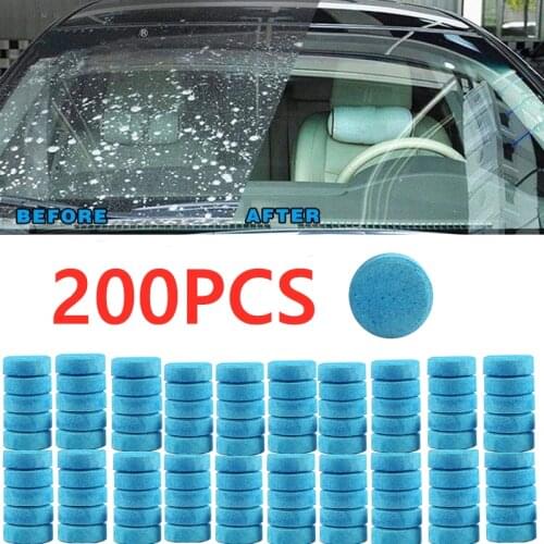 20/50/100/200Pcs wholesal Car Solid Wiper Fine Seminoma Wiper Auto Window Cleaning Car Windshield Glass Cleaner Car Accessories