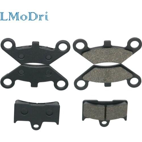 LMoDri ATV Front 4pcs+Rear 2pcs Semi Metallic Non Asbestos Brake Pad for CF Moto CF500 500CC CF 600 600CC X5 X6 X8 U5 ATV UTV