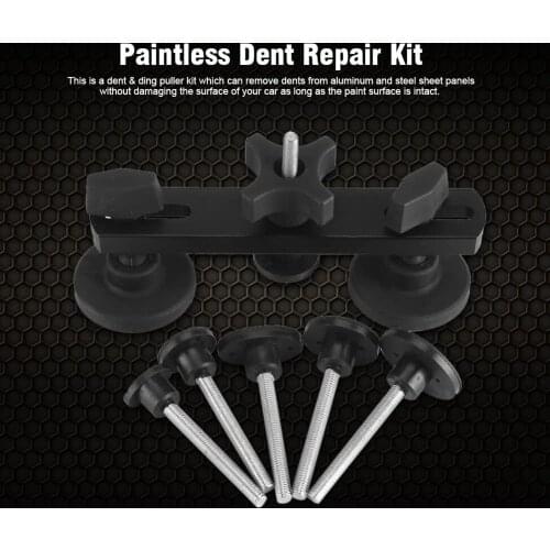 Pulling Bridge Dent Removal Hand Tool Paintless Dent Repair Bridge Tool kit with Metal Sheet Panel Maintenance