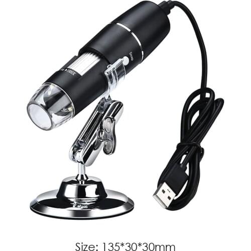 1000X Wifi Digital Microscope Magnifier Camera 8LED w/Stand for Android IOS