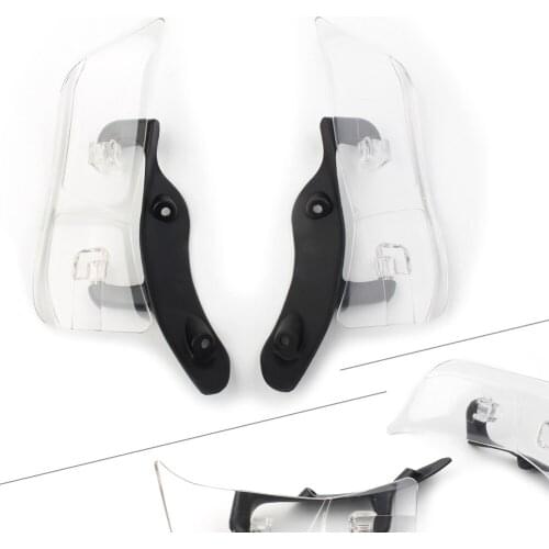 2pcs Clear Motorcycle Windscreen Wind Air Deflector Fairing For Harley Road Glide Special FLTRXS 2015 2016 2017 2018 2019 2020