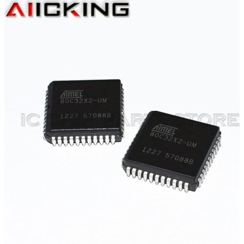 5/PCS AT80C32X2-UM 80C32X2-UM PLCC44 Integrated IC Chip New original