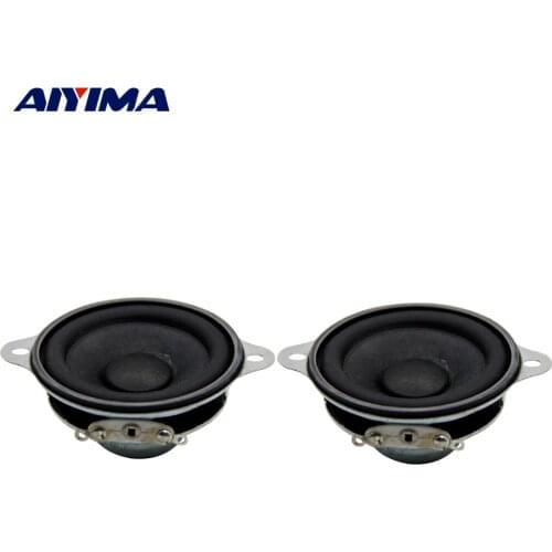 AIYIMA 2Pcs 45MM Audio Full Range Mini Speaker Driver 4 Ohm 5W Loudspeaker DIY Woofer Sound Music Sound Amplifier Speaker
