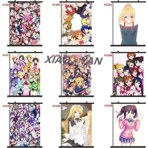Diamond Painting Love Live! Anime Manga Full Diamond Embroidery Cross Stitch Kits Diamond Mosaic Home Decoration