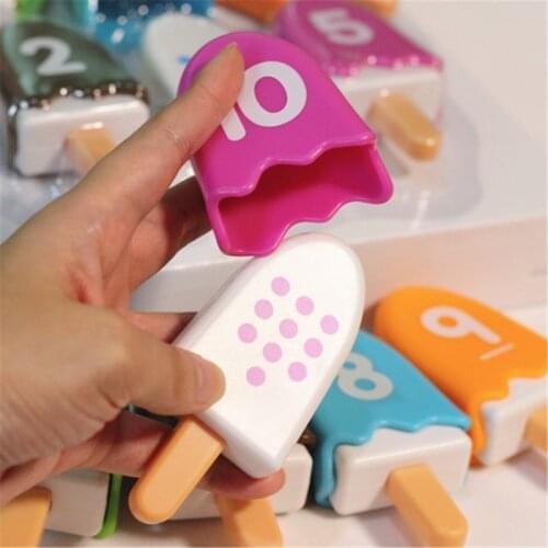 Digital Ice Candy Ice Cream Number Match Game Toy Early Education Parent-Child Q6PD