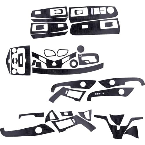 CITALL 1 Set Car Interior Cover Trim Stickers Fit for Chevrolet Cruze 2009-2011 2012 2013 2014 2015 Carbon Fiber Style PVC LHD