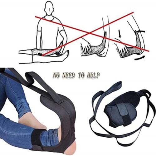 Good Healthy Yoga Stretching Strap Rehabilitation Training Belt Fitness Exercise Stretching Band
