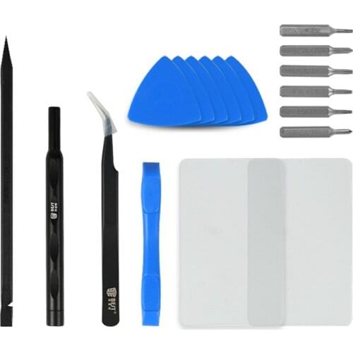 18 in 1 Hand Tools Set Screwdriver Spudger Tweezers Picks Suction Cup Disassemble Pry Opening Tool Kits for iPad MacBook Air/Pro
