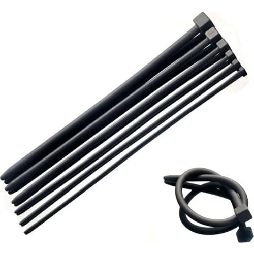 Latest Design 35cm Long Urethral Sound Silicone Penis Plug Stretching Male Chastity Device Urethral Dilators Sex Toys For Man