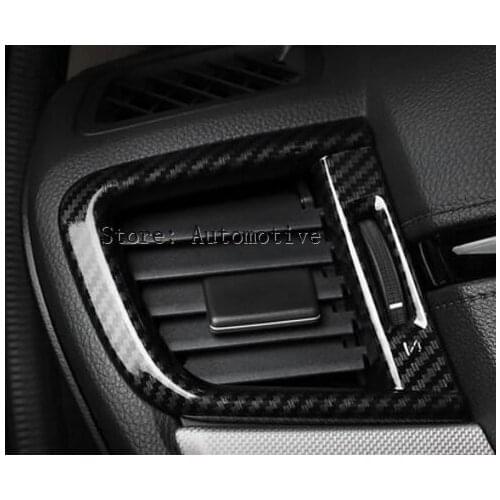 New Carbon Fiber Look Side Air Vent Cover Trim For Honda CR-V CRV 2017 2018